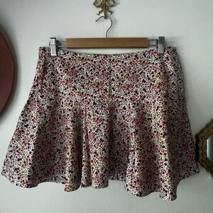 THAKOON ADDITION Ditsy Floral Flounce Mini Skirt Women’s‎ SIZE 6